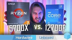 Ryzen 7 5700X vs. Core i7-12700F, The Best Value 8-Core CPU For Gamers