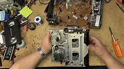 Sanyo VWM990 VHS VCR Repair attempted by owner that had some difficulties Lets see what is wrong