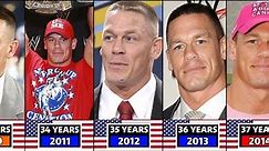 John Cena from 1999 to 2023