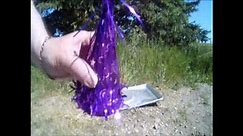 CRUSHED IT. 25 LBS + PURPLE WEIGHT BALLOON=? LOOKS LIKE I DREAM OF JEANNIE BOTTLE. - video Dailymotion