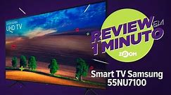 Smart TV Samsung 55" 4K 55NU7100 - Análise | REVIEW EM 1 MINUTO - ZOOM