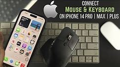 How to Use Mouse and Keyboard on iPhone 14 Pro/ Max/ Plus [Wired & Wireless]