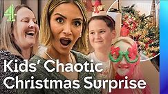 Kids Plan Christmas Surprise For Mum After Losing Dad | Santa’s Day Off | Channel 4