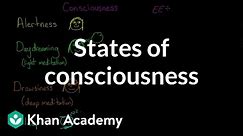 States of consciousness | Processing the Environment | MCAT | Khan Academy
