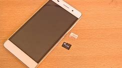 Huawei Honor 4c - How to Insert SIM & Micro SD Card Easily