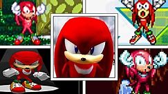 EVOLUTION OF KNUCKLES THE ECHIDNA DEATHS & GAME OVER SCREENS (1994-2018)