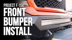 Replacing Ford F-150 Front Bumper with ADD Offroad Stealth Fighter Bumper