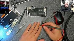 Iphone X , dead, shorted, can we fix it without touching the faulty component?