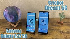 Samsung Galaxy A32 5G vs Cricket Dream 5G