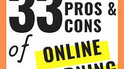 33  Pros & Cons of Online School