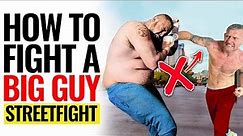 How to Fight a Big Fat Stronger Guy (Streetfight)