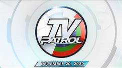 TV Patrol Weekend live streaming December 20, 2020 | Full Episode Replay