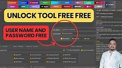 Unlock tool free | Unlock Tool Free Username and Password | Unlock Tool free download