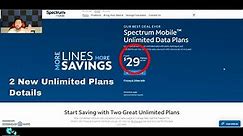 Spectrum Mobile New $30 Unlimited Plan and Unlimited Plus Plan Explained