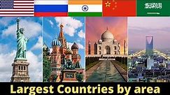 20 Largest Countries by Area in the World | Biggest Countries