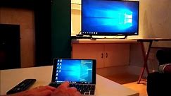 How to view your Windows 10 Laptop on a LG TV Wirelessly