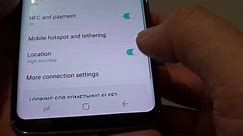 Samsung Galaxy S8: How to Enable / Disable GPS Location