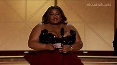 Da'Vine Joy Randolph Wins Female Supporting Actor In A Motion Picture | Golden Globes