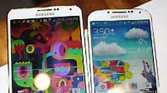 Samsung Galaxy Note 3 vs Samsung Galaxy S4: first look