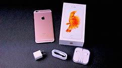 Rose Gold iPhone 6S Plus Unboxing
