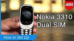 Nokia 3310 Dual SIM - How to Setup