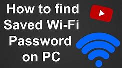 How to find Saved Wi-Fi Password In Windows 10 on PC - How to See Forgotten Wi-Fi Password on PC - video Dailymotion