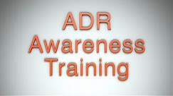 ADR Awareness Training Online