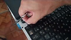 Fujitsu Lifebook A572/E keyboard replacement