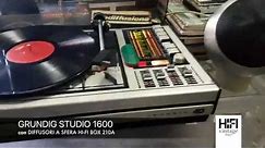 GRUNDIG STUDIO 1600 + DIFFUSORI A SFERA HI FI BOX 210A