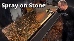 Spray on Granite in 10 minutes | Stone Coat Epoxy