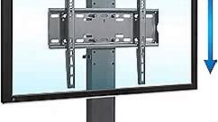 Mount-It! Motorized TV Lift with Remote Control for Screens 32" to 48" | Height Adjustable Hideaway TV Lift Adjusts Up to 65" High | Vertical Lift TV Stand with Steel Construction