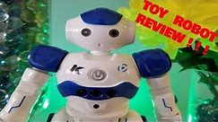 Toch RC Robot Toy, Programmable Smart Infrared Sensing Robot Review and Operating Instructions Video