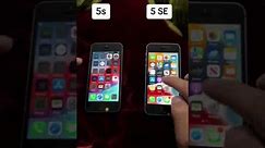 New iphone 5s vs iphone 5se🤑🙀🔥😍