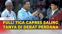 Sesi Saling Tanya Debat Capres: Anies Singgung Putusan MK, Prabowo Ungkit Polusi DKI