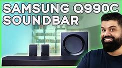 This Soundbar Has 22 Speakers : Samsung Q990C Wireless Home Theatre Setup