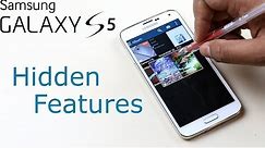 Galaxy S5 - Hidden Features (You might not know about)