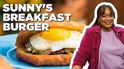 Sunny Anderson's Breakfast Burger | The Kitchen | Food Network
