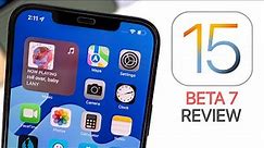 iOS 15 Beta 7 - Additional Features, Performance, Battery Life & More