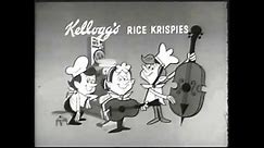 Rice Krispies Breakfast Cereal retro commercial - Snap, Crackle, and Pop