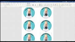 HOW TO CREATE A BUTTON TEMPLATE IN MICORSOFT WORD