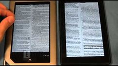 Nook Tablet VS Kindle Fire Comparison