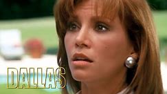 DALLAS - Pam Ewing GetsThe Shock Of Her Life.