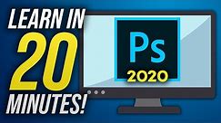 The COMPLETE Adobe Photoshop Tutorial For BEGINNERS! (2020)
