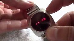 Vintage Litronix Red Led Watch