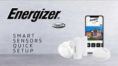 Energizer Connect Smart Sensor Setup