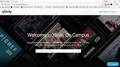 XFINITY On-Campus IPTV Service