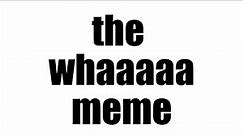 the whaaaa meme