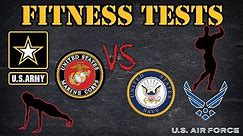 Comparing military physical fitness tests