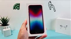 iPhone SE 3rd Gen (2022) Red Unboxing!