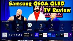 Samsung Q60A QLED 4K UHD Smart TV 43 inch Tizen Series Review 📺